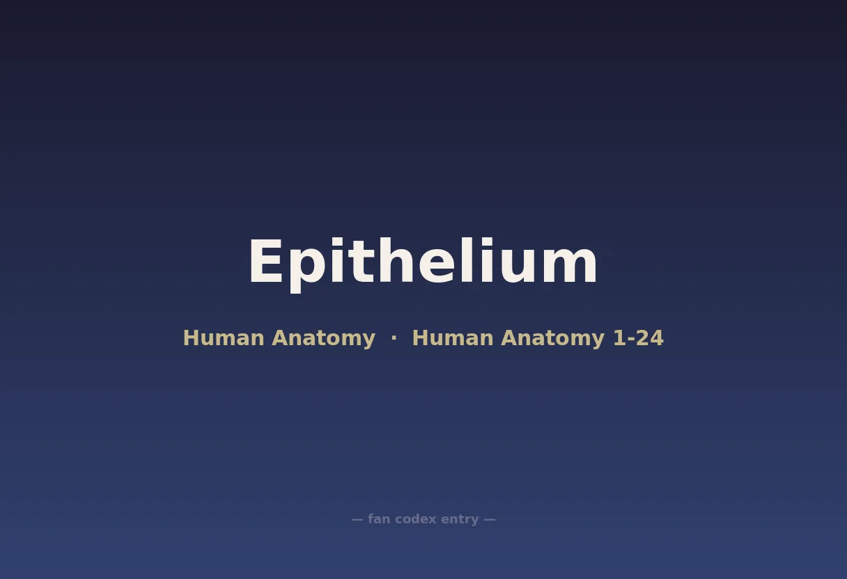 Epithelium