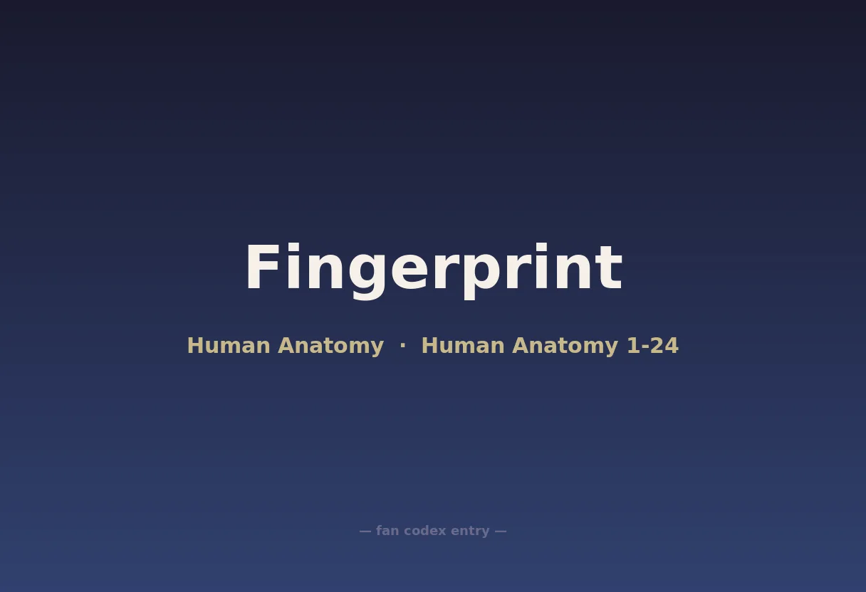 Fingerprint